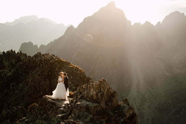 sesja ślubna w górach Łomnica